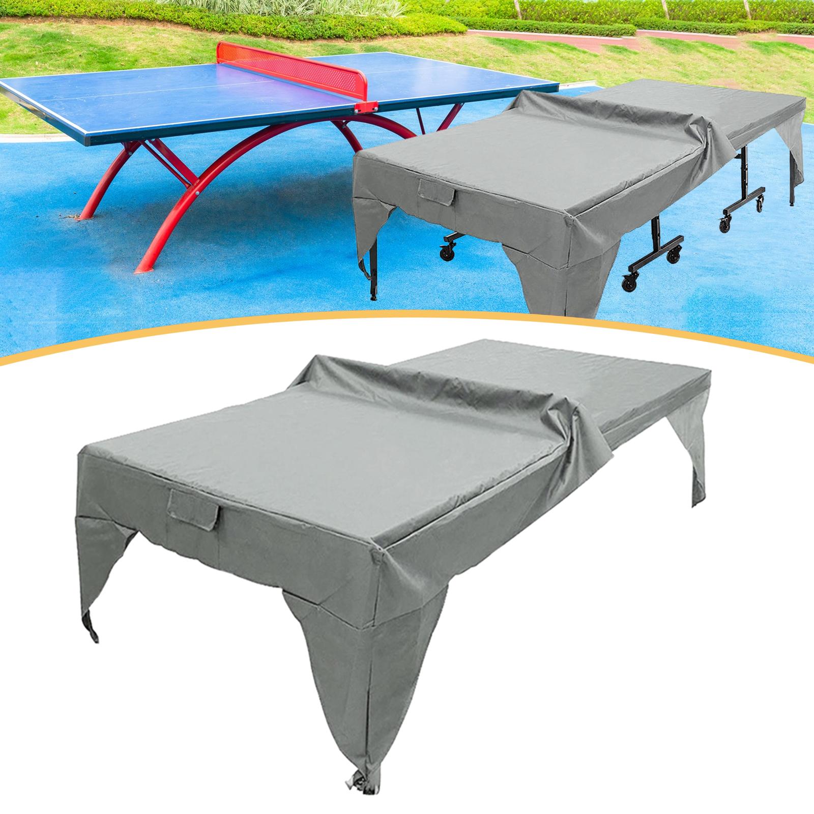 Table Tennis Folding Table - 탁구 테이블 먼지 커버 접이식 탁구