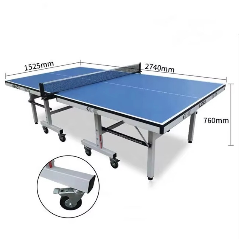 Table Tennis Folding Table - 25mm 표준 실내 이동식 접이식 탁구대