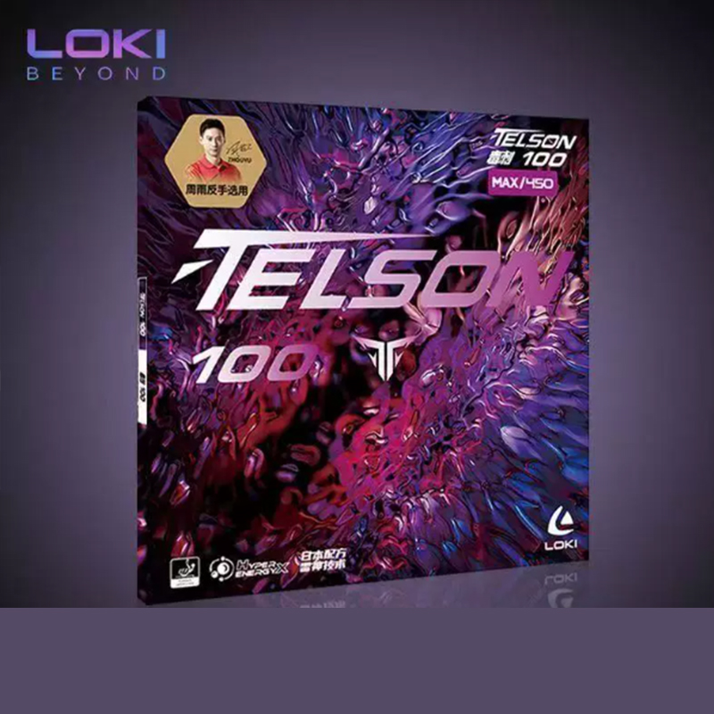 Table Tennis Loki - LOKI TELSON 100 탁구 고무 피플스