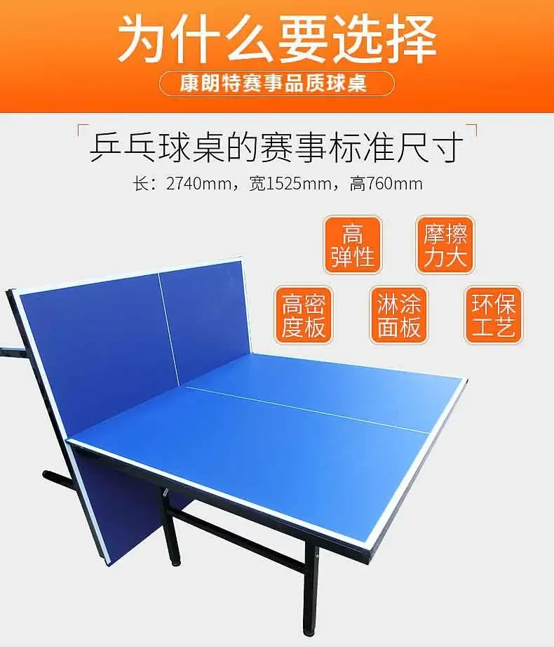 Table Tennis Live - TAO 가정용 접이식 탁구대 성인용 실내