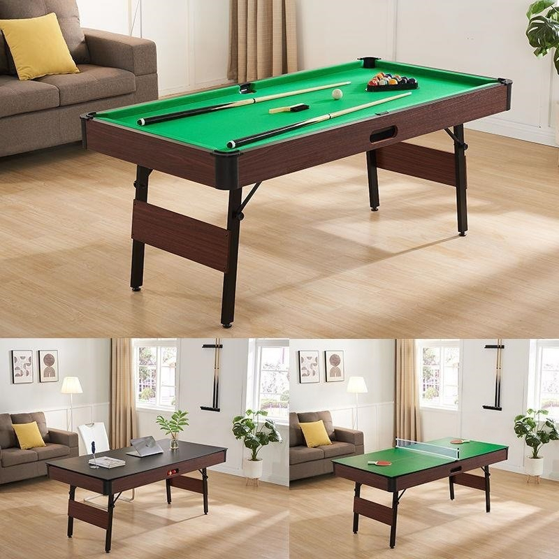 L 겸용 가정용 당구대 미국 어린이 당구대 블랙 8 성 - Table Tennis Folding Table 리뷰 및 가격