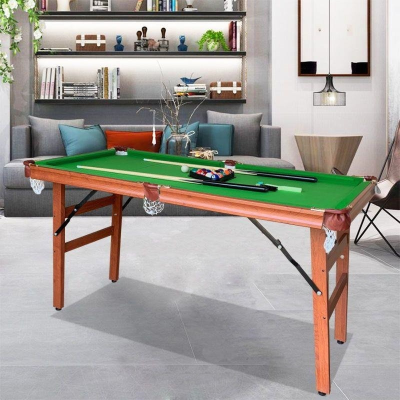 L 겸용 가정용 당구대 미국 어린이 당구대 블랙 8 성 - Table Tennis Folding Table 리뷰 및 가격