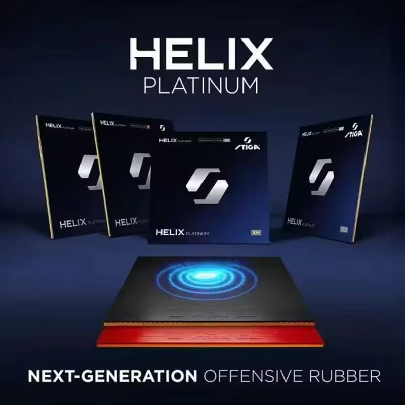 2026 스티가 헬릭스 플래티넘 탁구 러버, 고성능 핑 - Table Tennis Elite 리뷰 및 가격