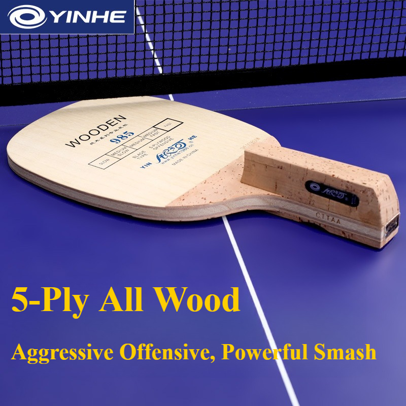 YINHE 985 일본 펜홀드 탁구 블레이드 5겹 올  - Table Tennis Shop 리뷰 및 가격