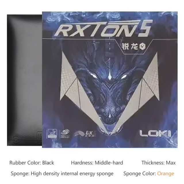 로키 RXTON 1 3 5 7 탁구 러버 스티키 핑퐁  - Table Tennis Loki 리뷰 및 가격