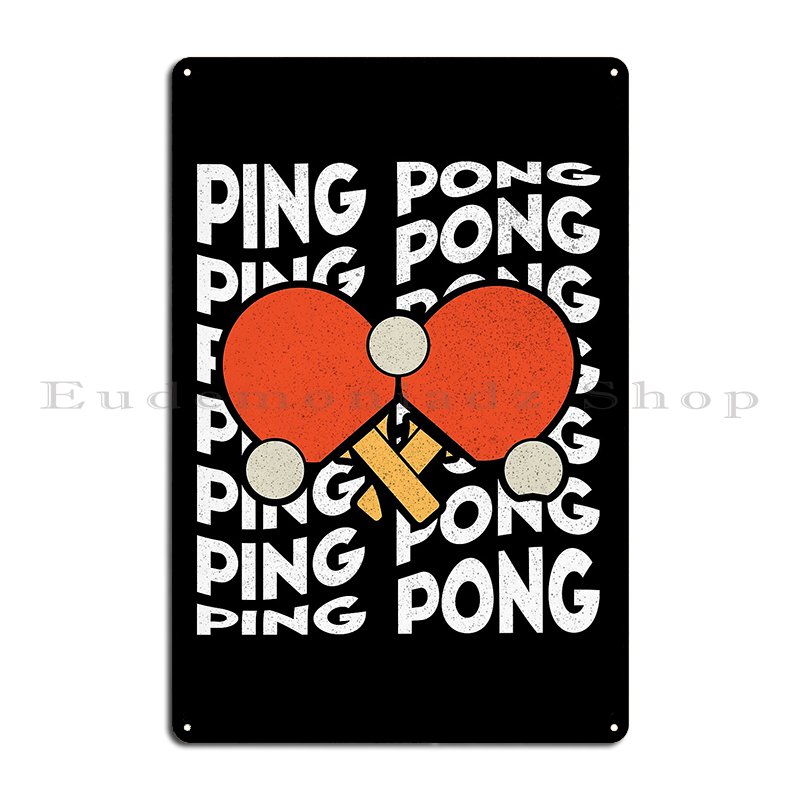 당신은 나의 탁구를 위한 재미있는 탁구 말장난 금속 플 - Table Tennis Live 리뷰 및 가격