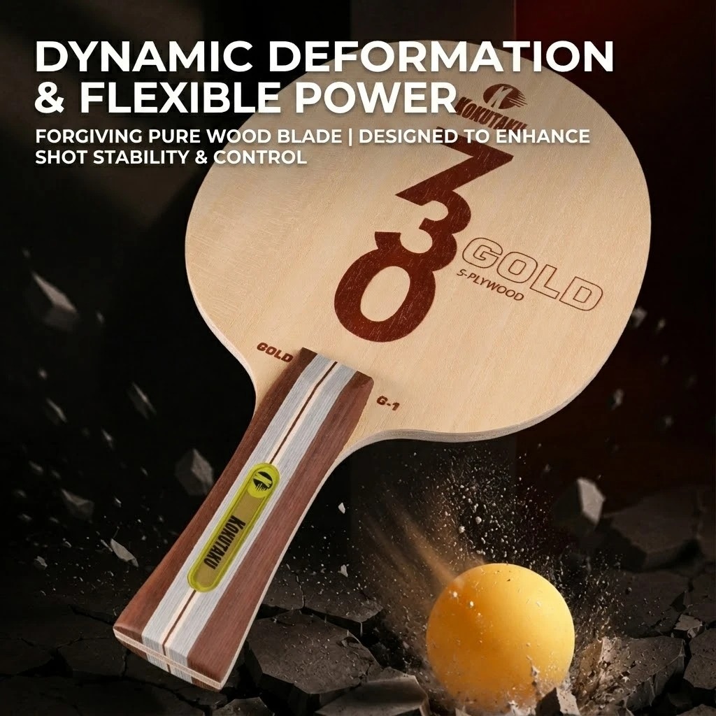코쿠타쿠 탁구 블레이드 FL 730 G1 5겹 목재 / - Table Tennis Shop 리뷰 및 가격