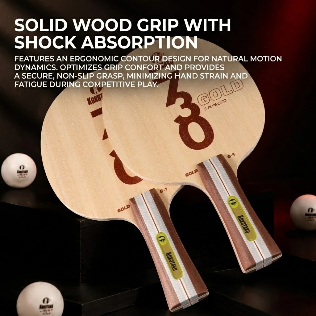 코쿠타쿠 탁구 블레이드 FL 730 G1 5겹 목재 / - Table Tennis Shop 리뷰 및 가격