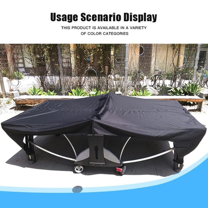 방수 탁구 테이블 커버 탁구 테이블 보호대 먼지에 대한 - Table Tennis Folding Table 리뷰 및 가격
