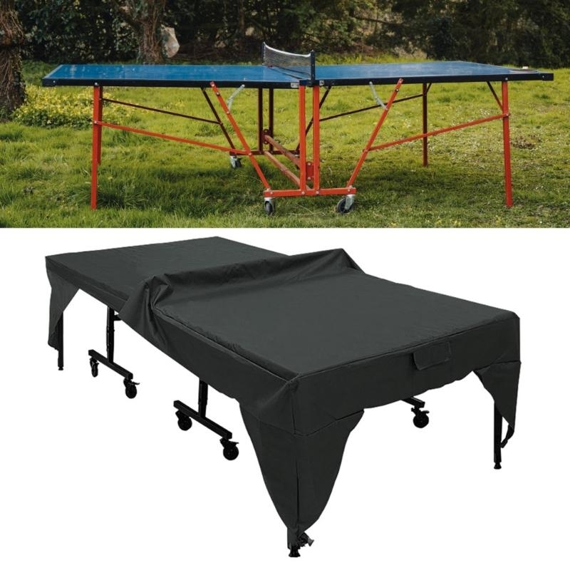 방수 탁구 테이블 커버 탁구 테이블 보호대 먼지에 대한 - Table Tennis Folding Table 리뷰 및 가격