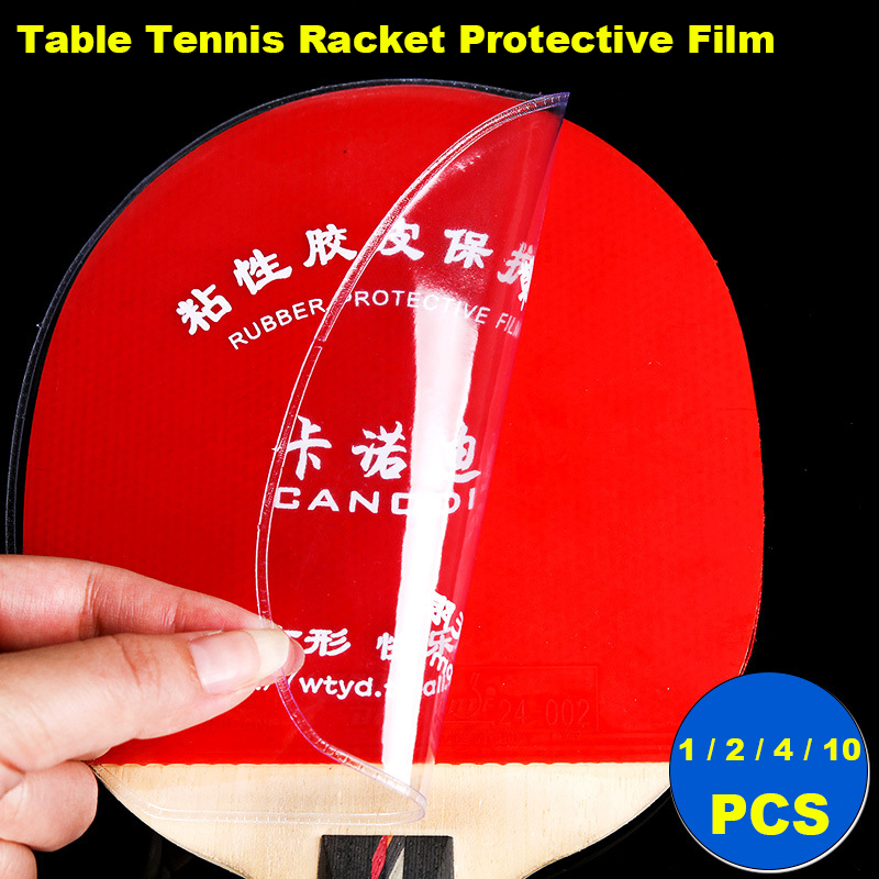 1/2/4/10PCS 탁구 라켓 보호 필름 비접착성 투 - Table Tennis Rubber Protective Film 리뷰 및 가격