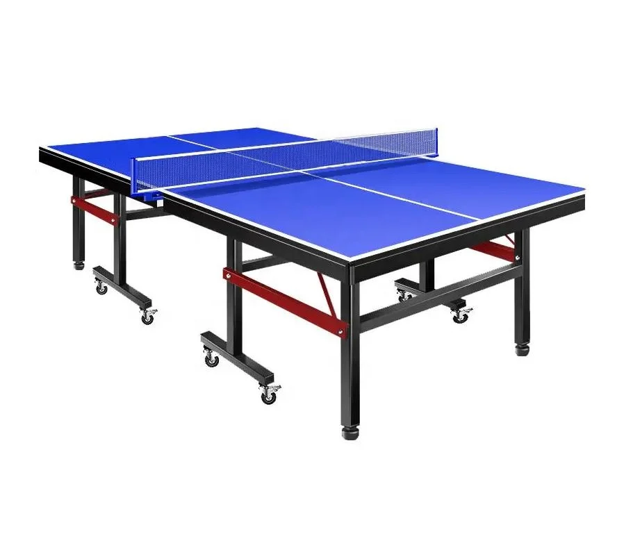 베스트셀러 국제 표준 내구성 강한 이중 접이식 실내 탁 - Table Tennis Folding Table 리뷰 및 가격