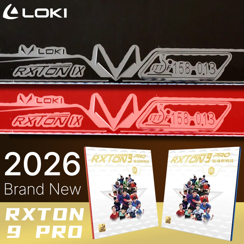LOKI RXTON 9 PRO 탁구 고무 전문 선수용  - Table Tennis Rubber Protective Film 리뷰 및 가격