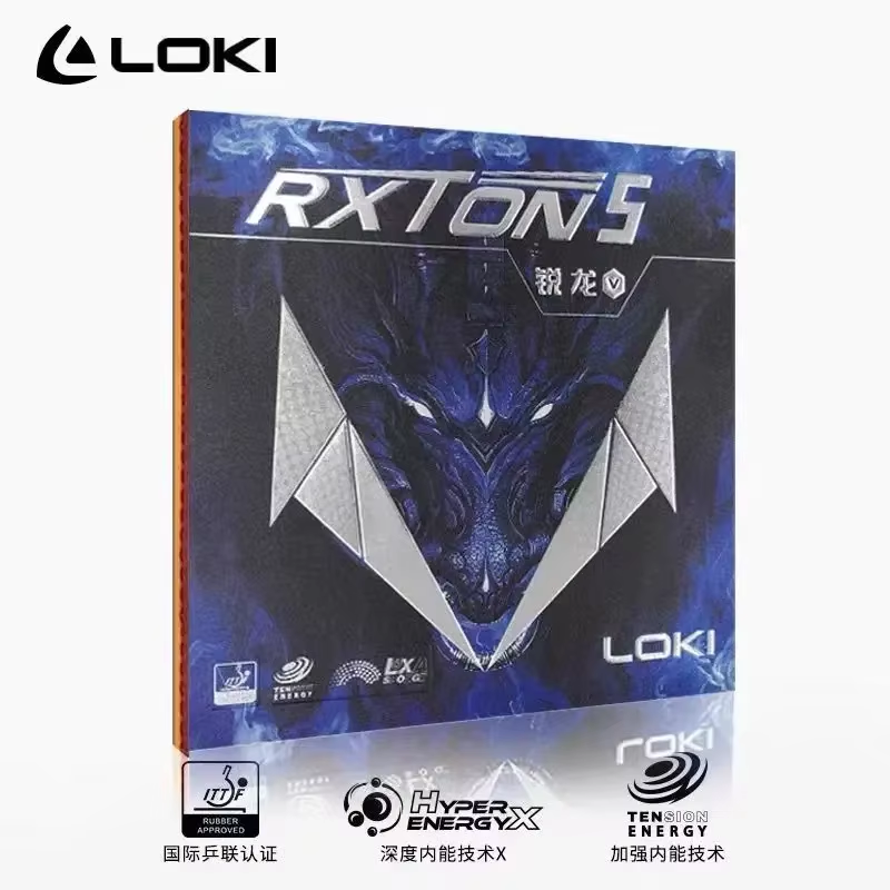 LOKI RXTON 5 고탄성 탁구 고무 끈적 끈적한  - Table Tennis Loki 리뷰 및 가격