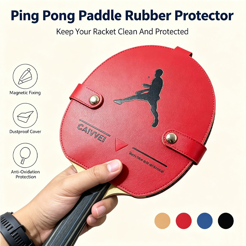 자석식 탁구 라켓 보호 커버, 산화 방지 핑퐁 패들 가 - Table Tennis Rubber Protective Film 리뷰 및 가격